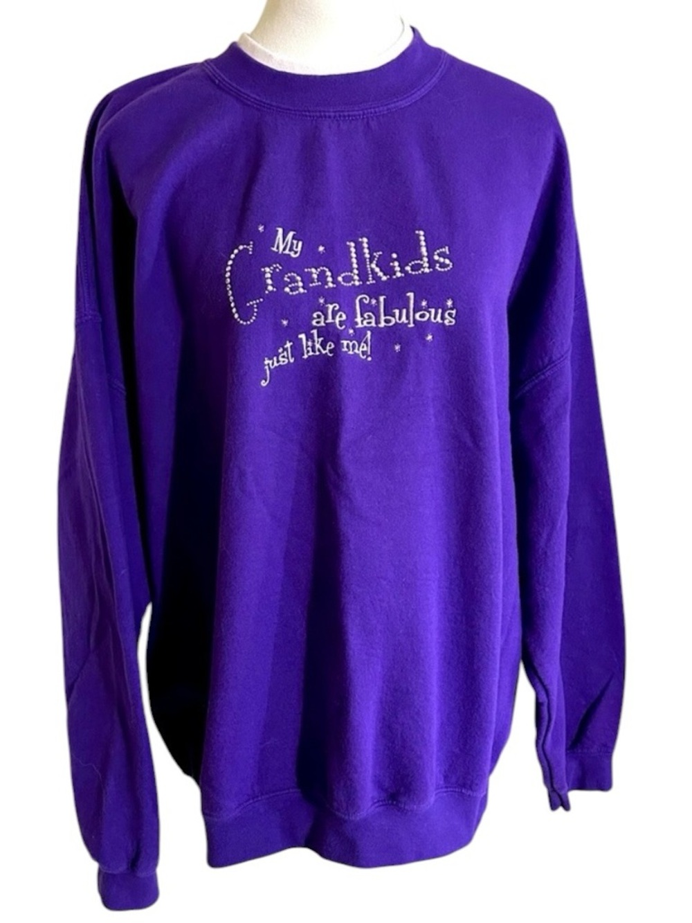A fun M & C Sportswear sweatshirt for Granny!